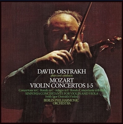 ダヴィッド・オイストラフ 「モーツァルト ヴァイオリン協奏曲全集」他【激安3SACD】 David Oistrakh, Mozart Violin Concertos 1-5