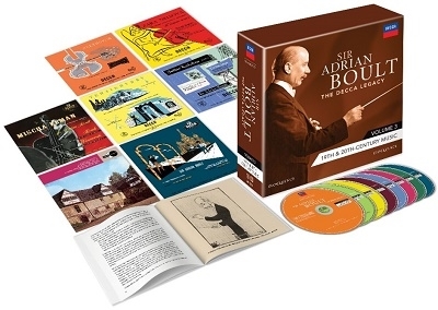 エイドリアン・ボールト 「ザ・デッカ・レガシー Vol.3」＜限定盤＞【激安CD】 Sir Adrian Boult, The DECCA Legacy Vol3