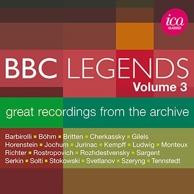 BBCレジェンズ・グレート・レコーディングス第3集【激安20CD-BOX』 BBC LEGENDS Vol.3, Great Recordings from the Archive