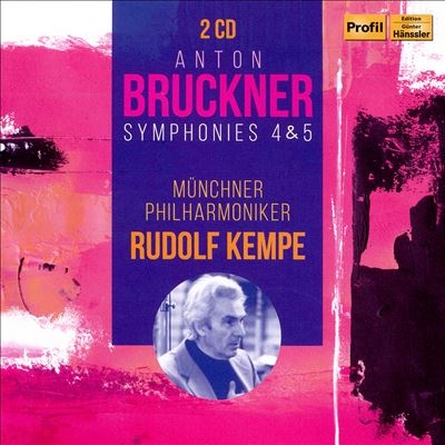 ルドルフ・ケンペ 「ブラームス交響曲全集」「ブルックナー交響曲第4＆5番」【激安CD】 Rudolf Kempe, Brahms Complete Symphonies, Bruckner Symphonies 45