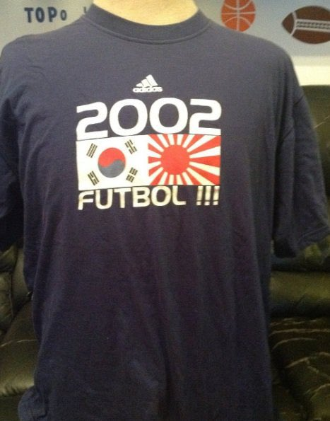 2002 FIFA World Cup T-shart　The Olympics and the Rising Sun Flag. -Why do Koreans hate the Rising Sun Flag?-