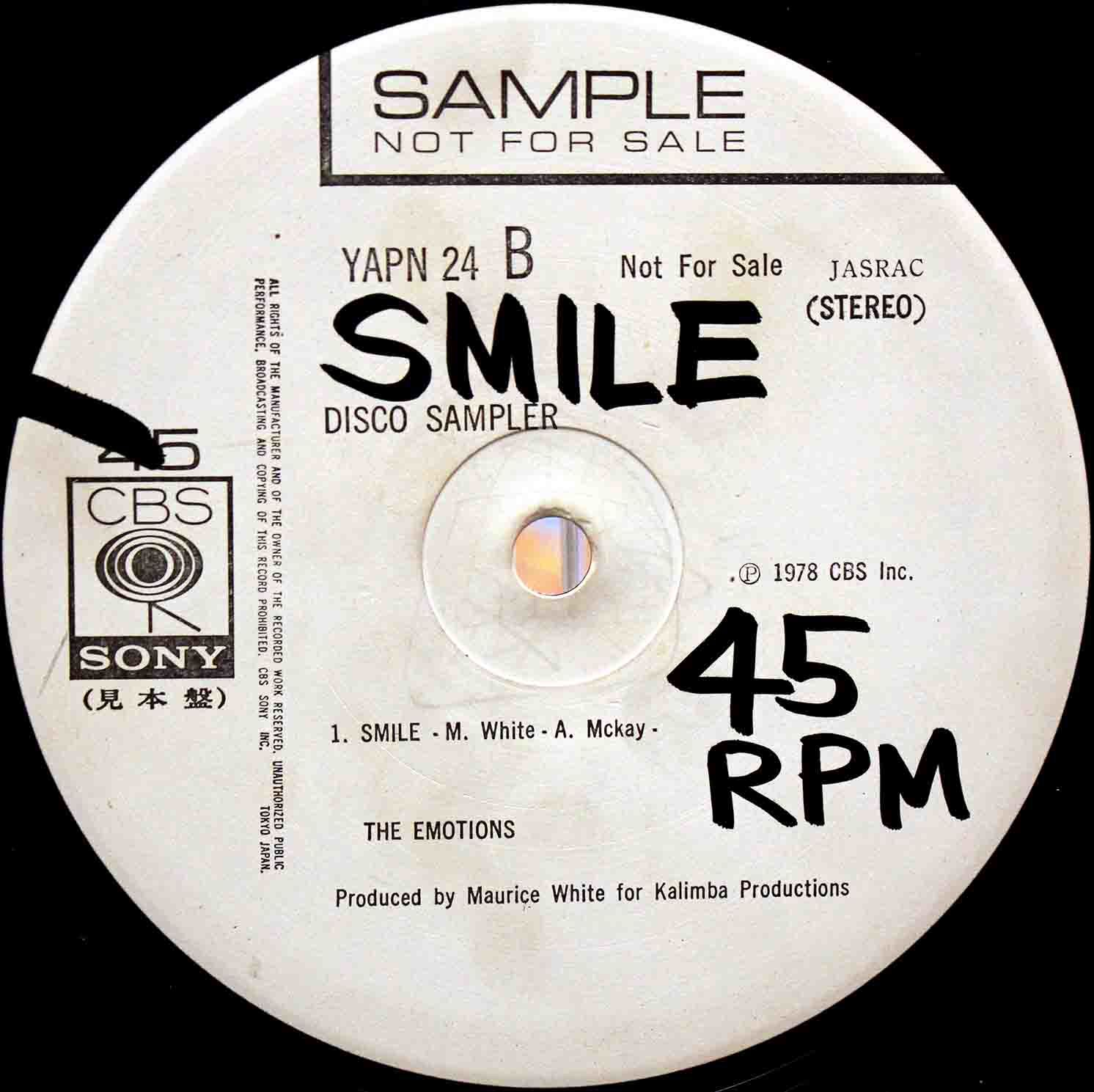 The Emotions ‎– Smile 02