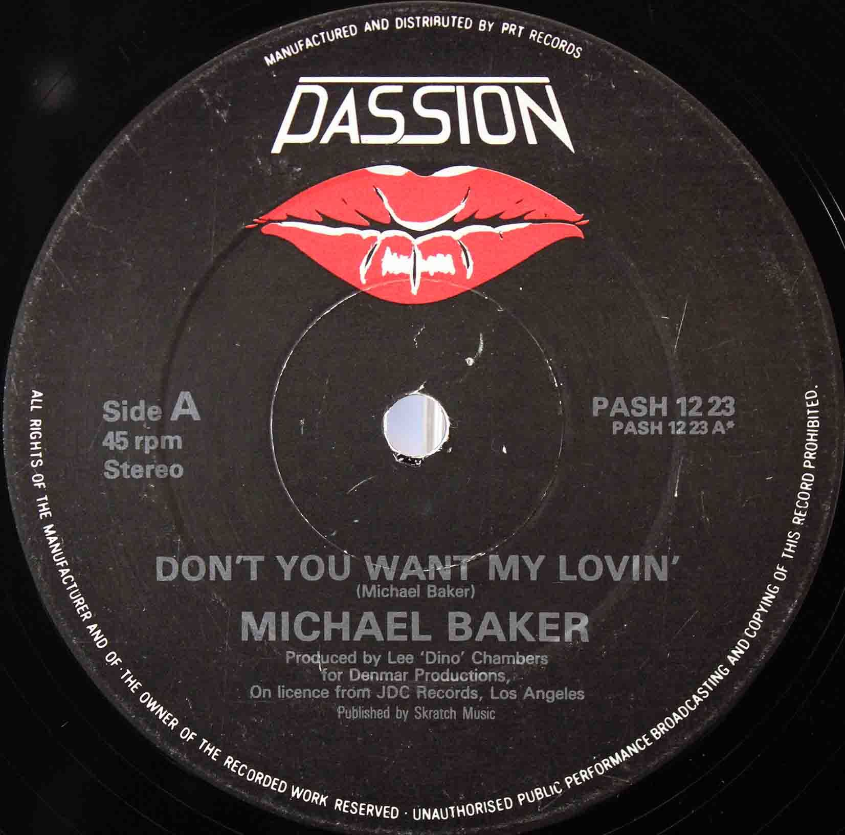 Michael Baker ‎– Dont You Want My Lovin 03