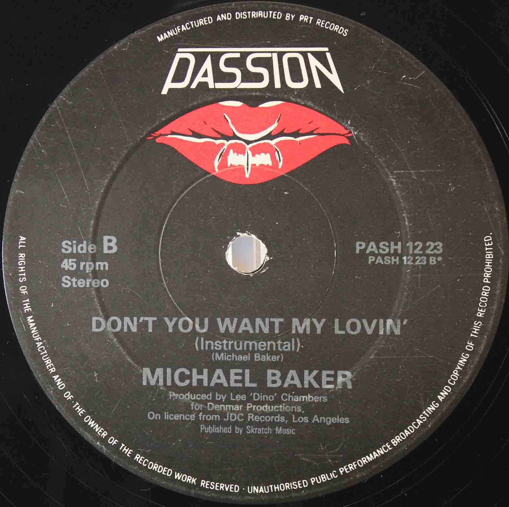 Michael Baker ‎– Dont You Want My Lovin 04