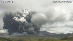 2021年10月20日阿蘇山噴火