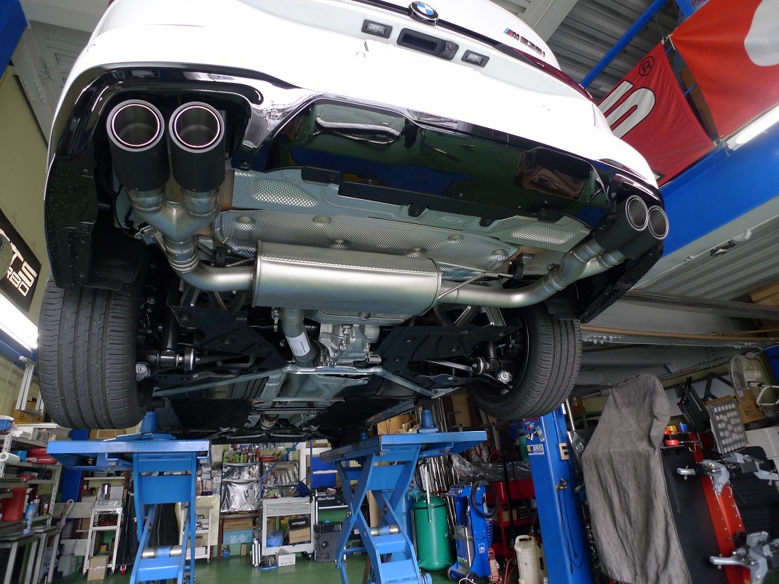 EMU'S ENGINEERING BLOG - F44 M235i レムスマフラー！！