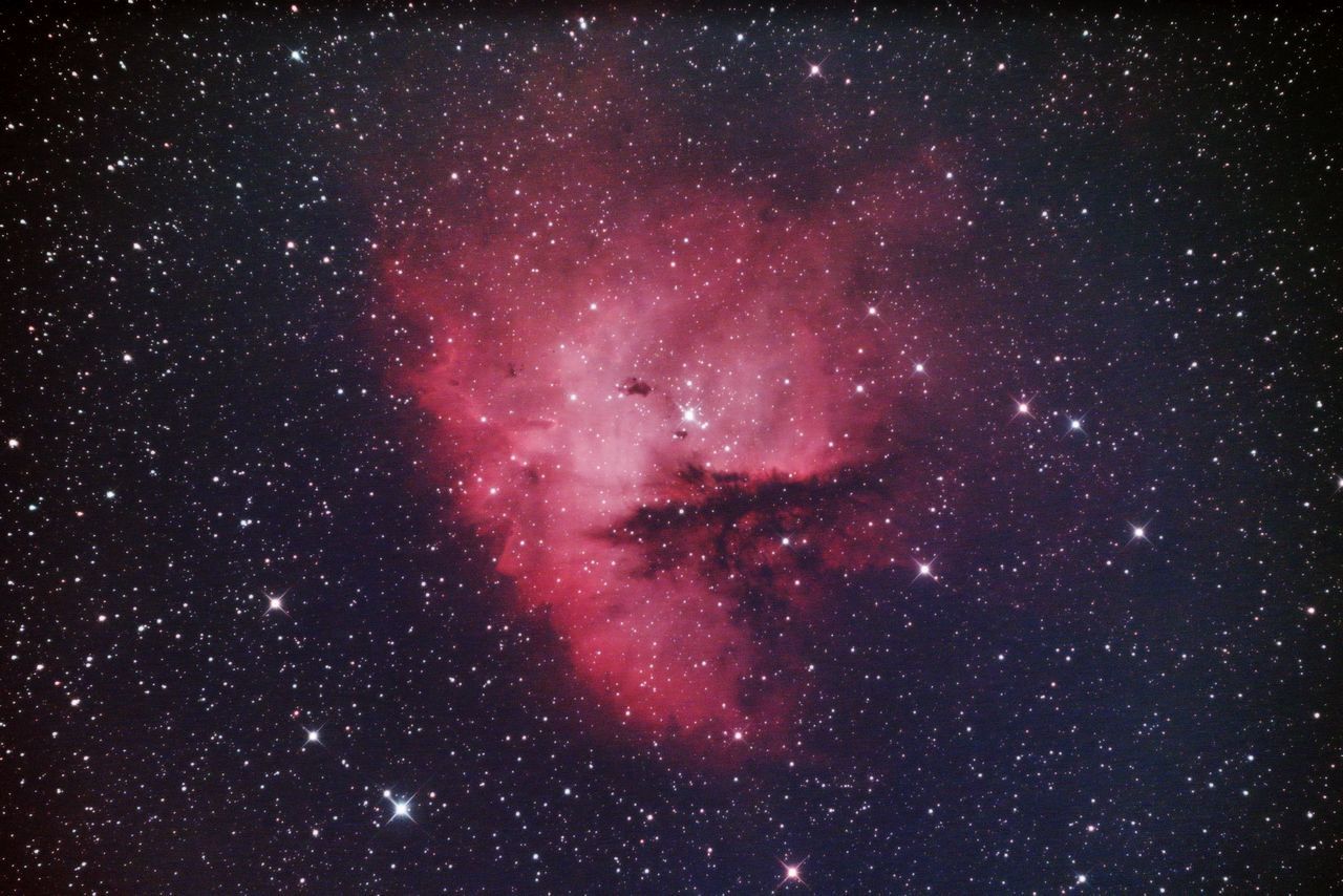 10月に自宅からリベンジ撮影できたNGC2敗(NGC281)