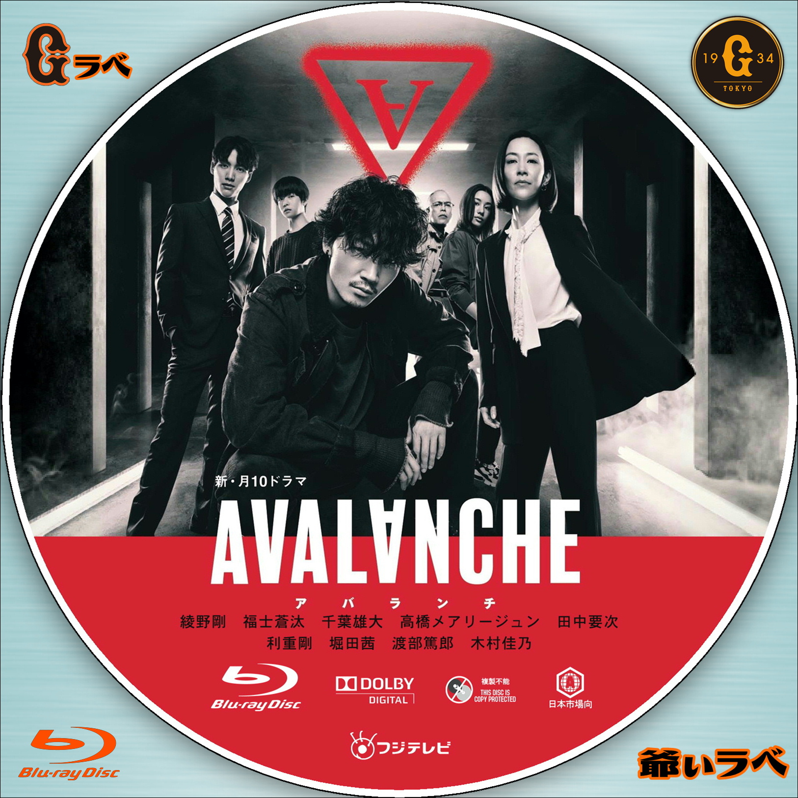 AVALANCHE／アバランチ（Blu-ray）
