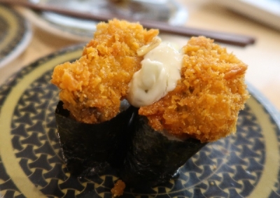 カキフライ寿司