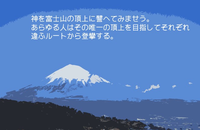 富士の頂上２