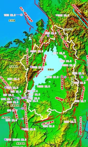 琵琶湖活断層
