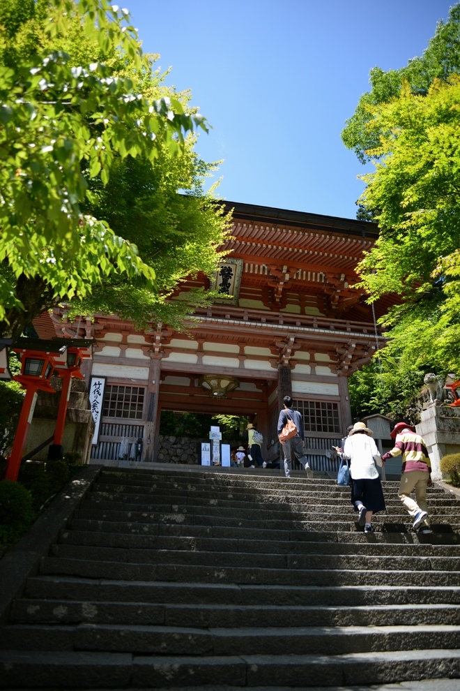 京都旅行2022年6月 鞍馬寺