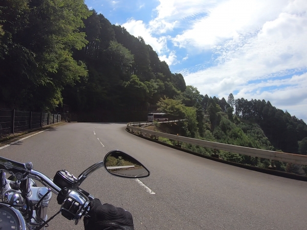 比叡山ドライブウェイ　下見ツーリングはガチツーリング　走りやすい　気持ちいい道