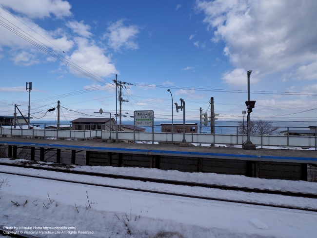 JR北海道 函館本線(函館-長万部間) 本石倉駅(ほんいしくらえき)  2022年3月12日廃止