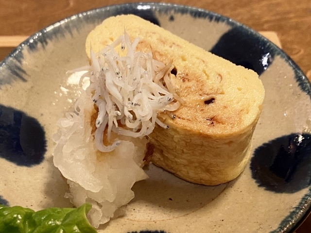 tanigaki　チキン南蛮定食　卵焼き