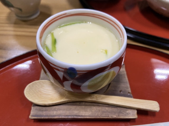 高砂　寿司定食　茶碗蒸し