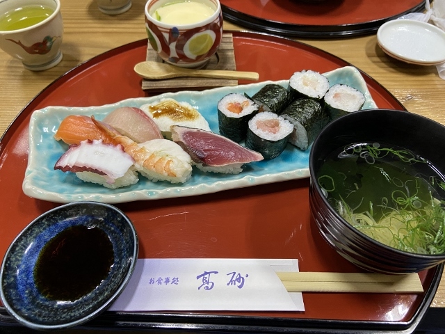 高砂　寿司定食　