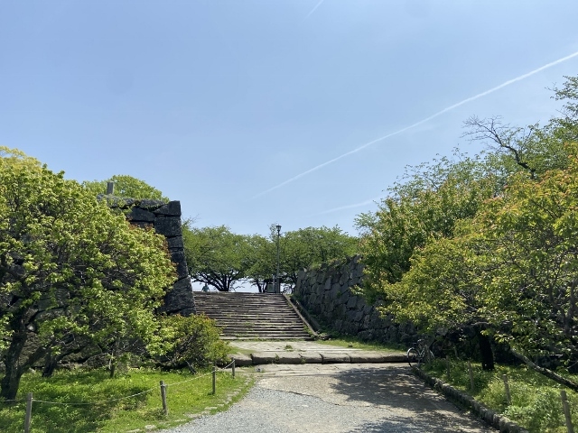 福岡城跡　表御門跡