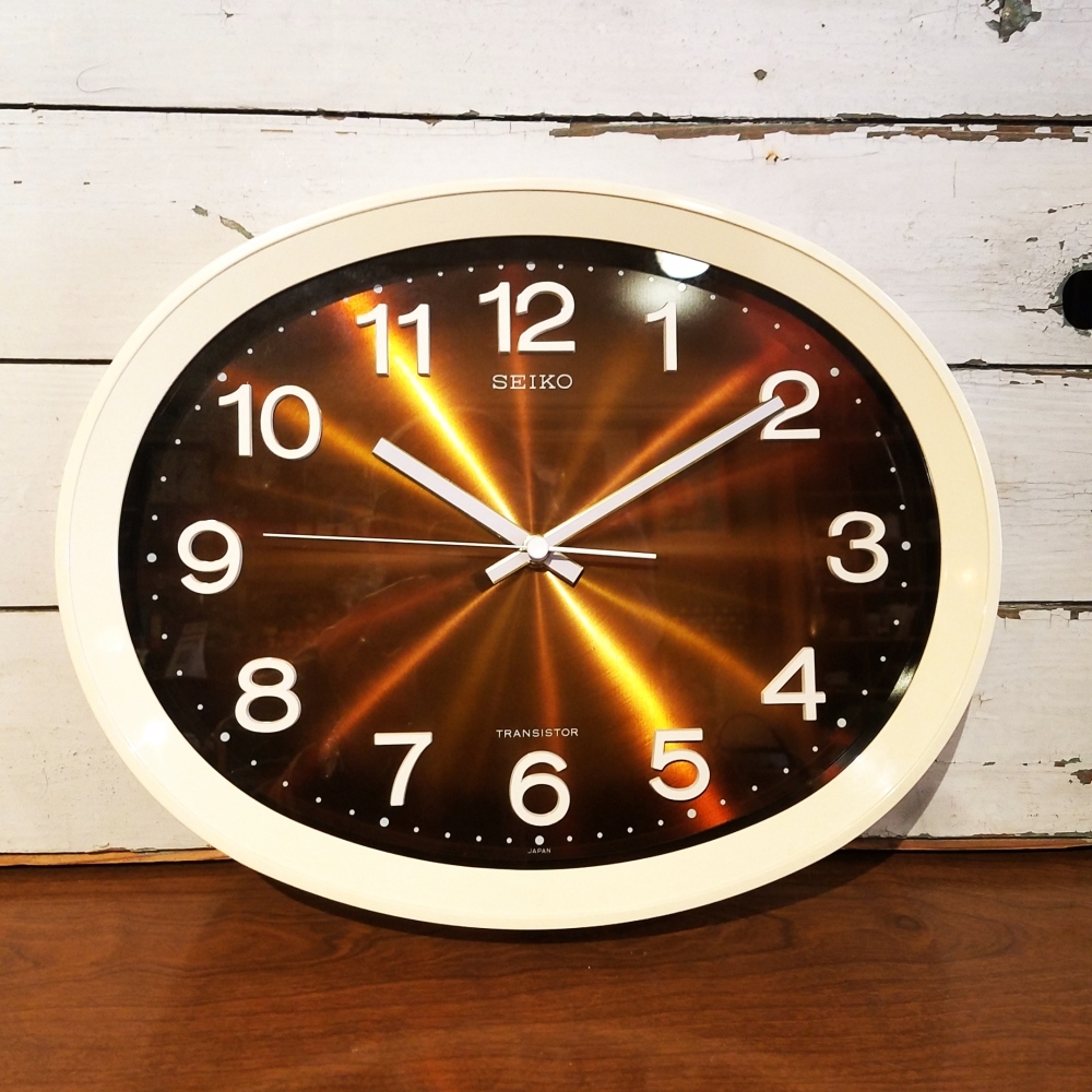 掛け時計 昭和レトロポップ SEIKO[ジャンク品] - 掛時計/柱時計