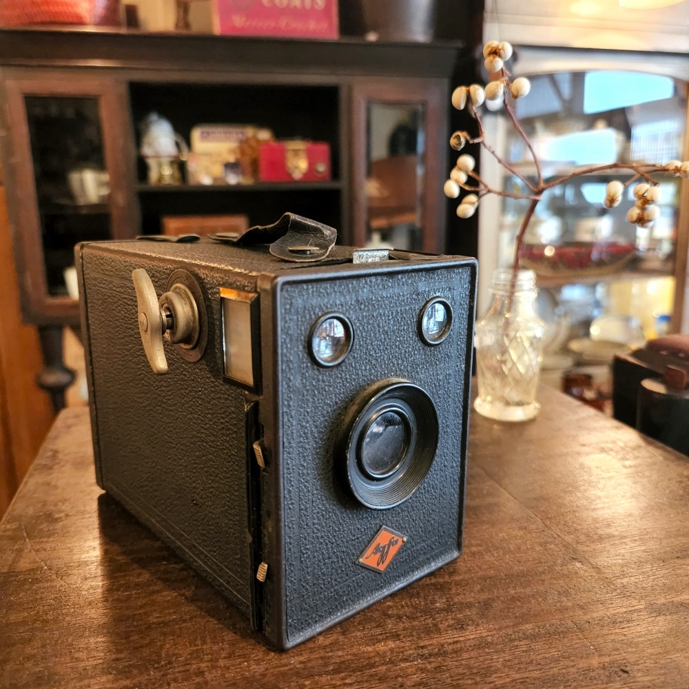 アンティーク ドイツ製ボックスカメラ Agfa/アグファ - [雑貨]置物・人形