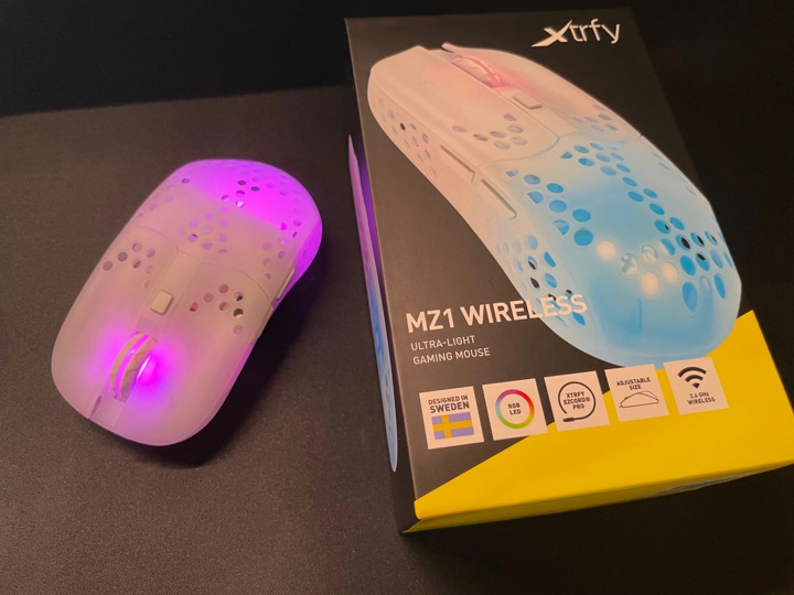 Xtrfy、製品が出回りだした独自形状で約62gの軽量ワイヤレスゲーミングマウス『MZ1 Wireless』 | ヲチモノ