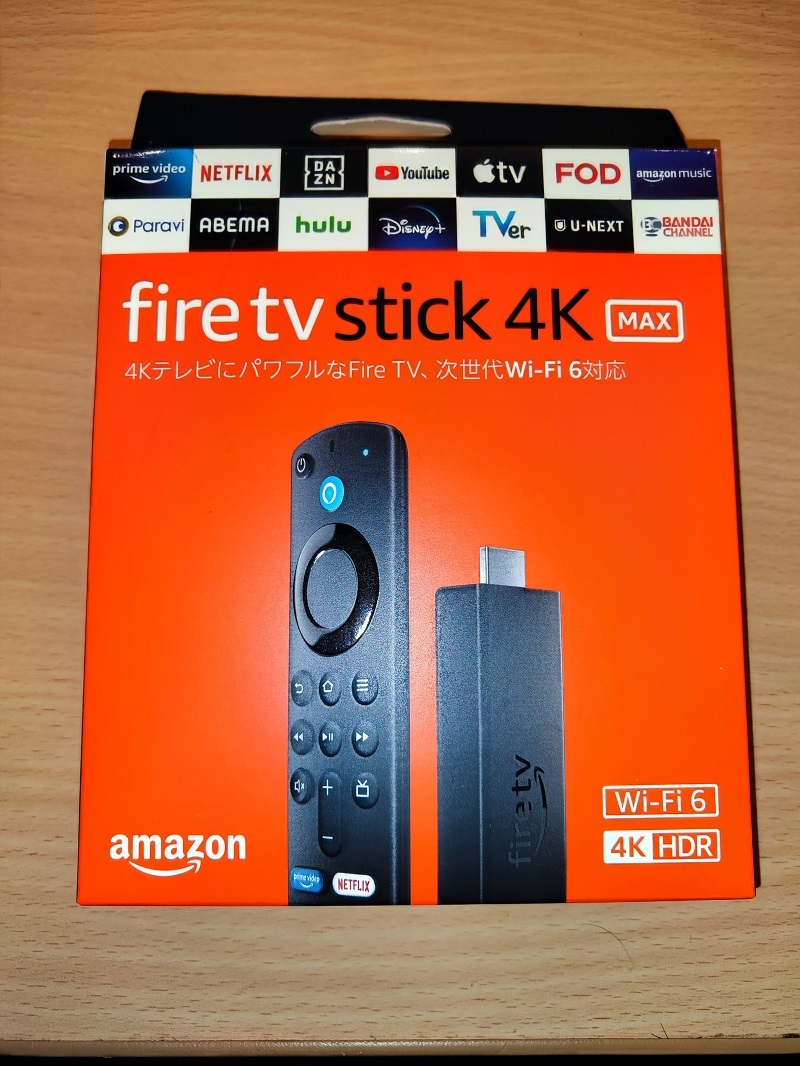 「Fire TV Stick 4K Max」外装